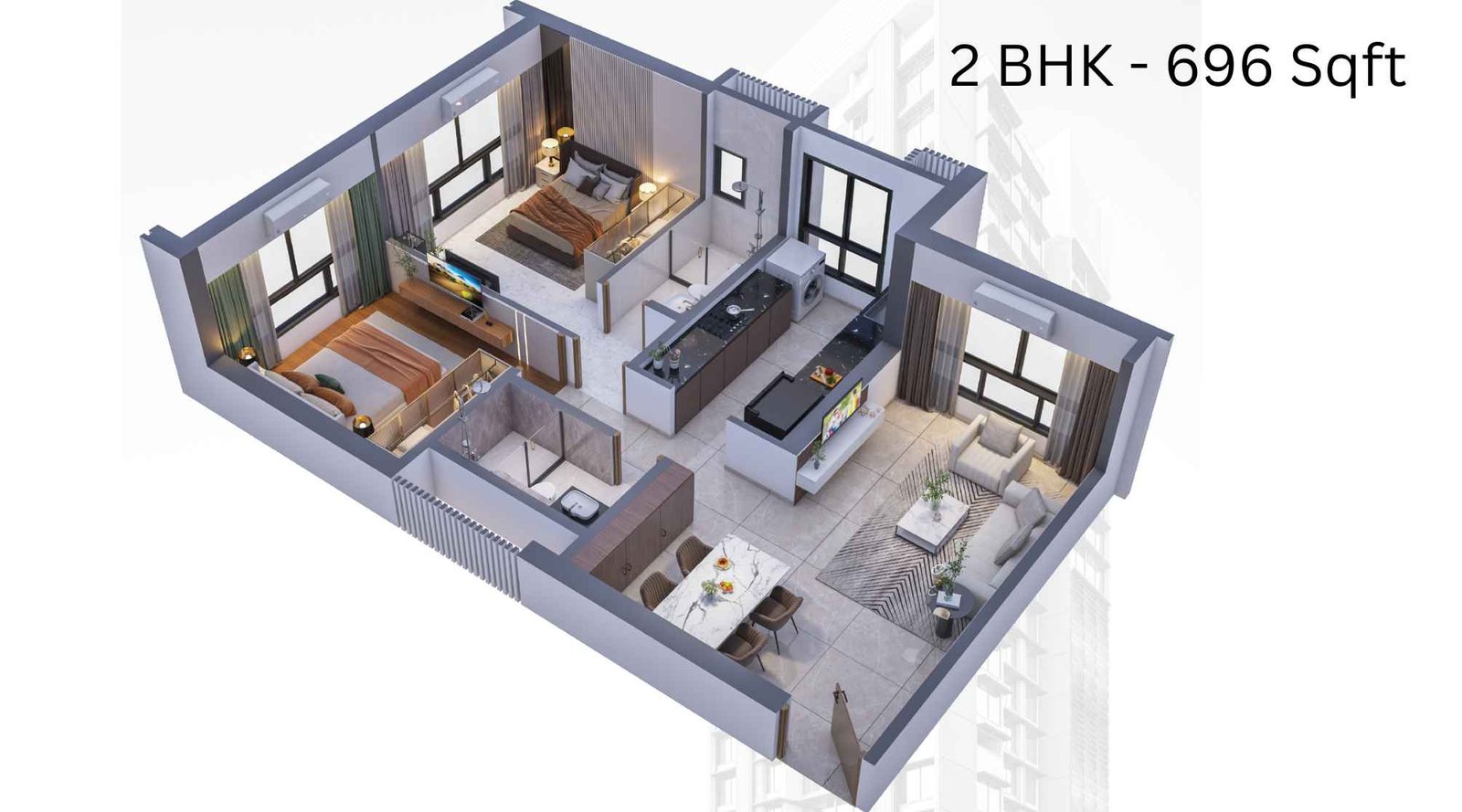 Satviki-Horizon-Floor-Plan-2-BHK-696-Sqft